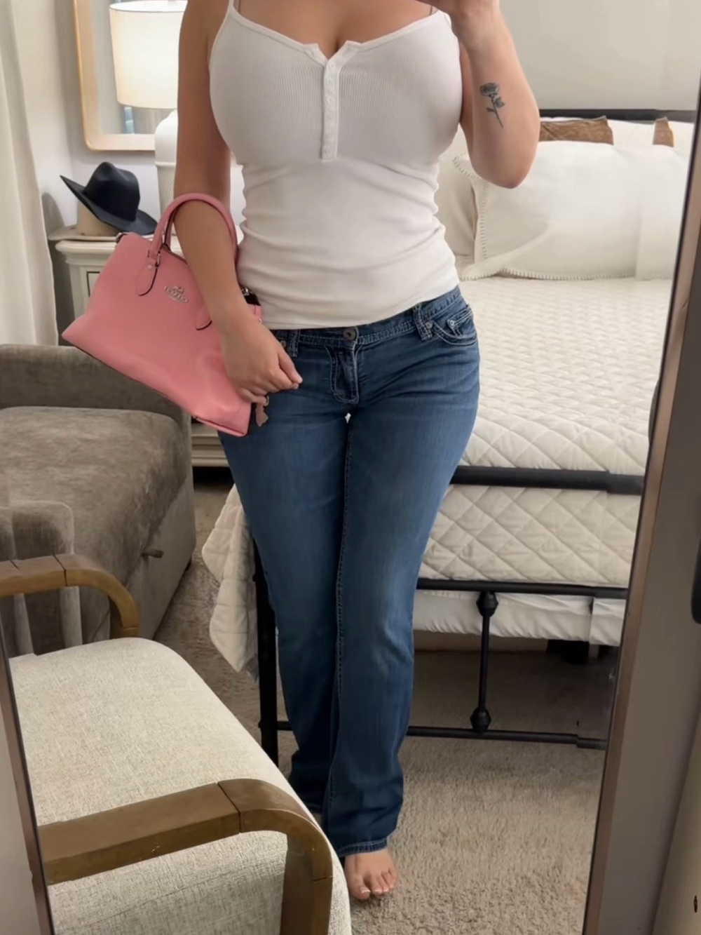 Low Rise Bootcut Jeans |  Vintage Express